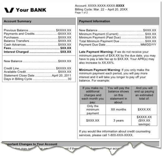 what is a billing statement